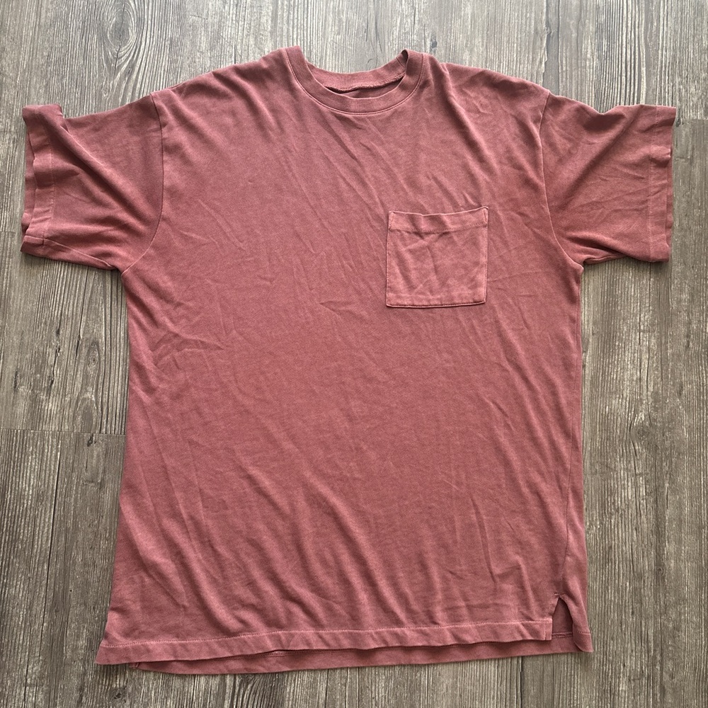 Madewell Brown Short Sleeve Tees Relaxed Fit Crew Neck